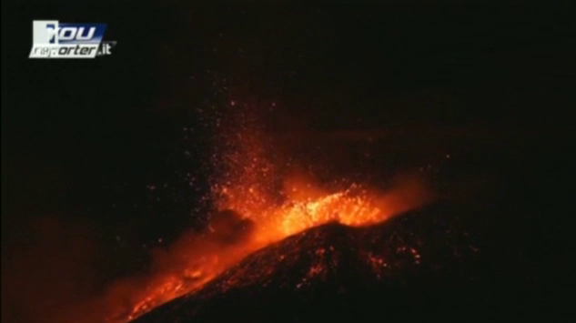 Вулканът Етна изригна отново