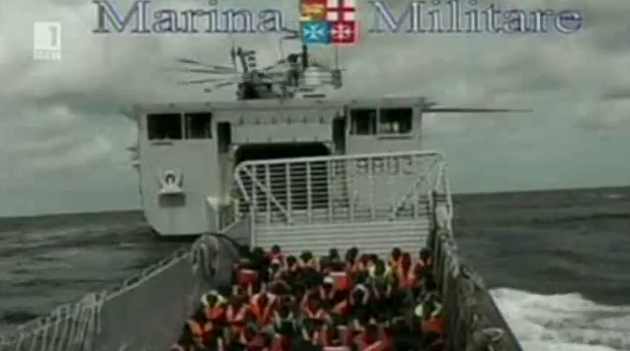 Спасени имигранти край Лампедуза