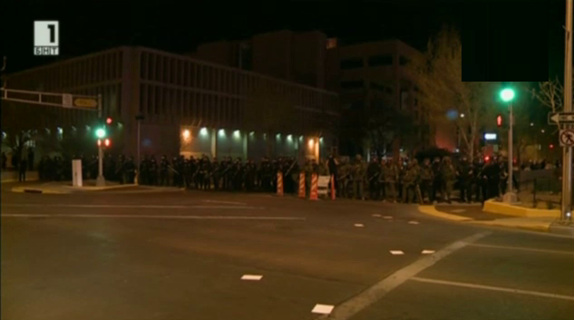 Протест срещу полицейското насилие в Ню Мексико