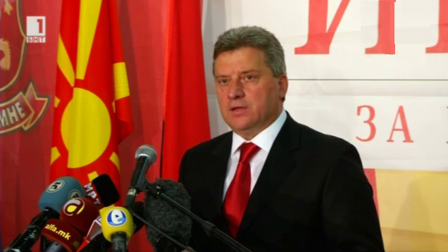 Георге Иванов печели първия тур на президентските избори в Македония