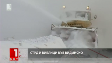 Три видински села блокирани заради снега (ОБЗОР)