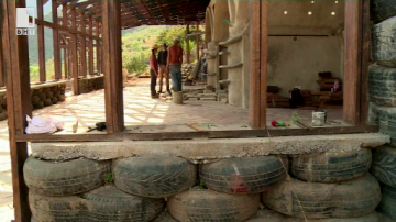 Зелена светлина: Къщи от автомобилни гуми