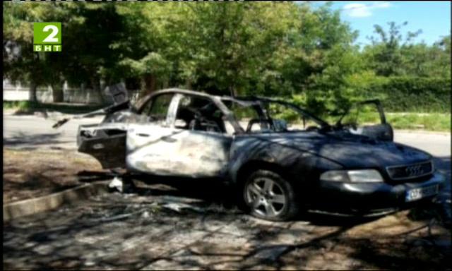 Взрив на газова бутилка на автомобил в Ботунец