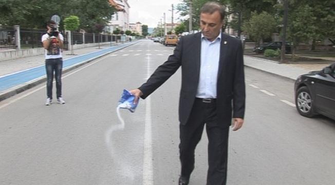 Кмет ръси със захар срещу катастрофи