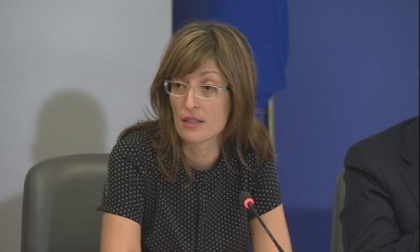 Екатерина Захариева: Ако конфликтът Русия-Украйна продължи, е възможно повторение на газовата криза